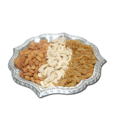 "Dryfruit Thali - code RD500 - Click here to View more details about this Product